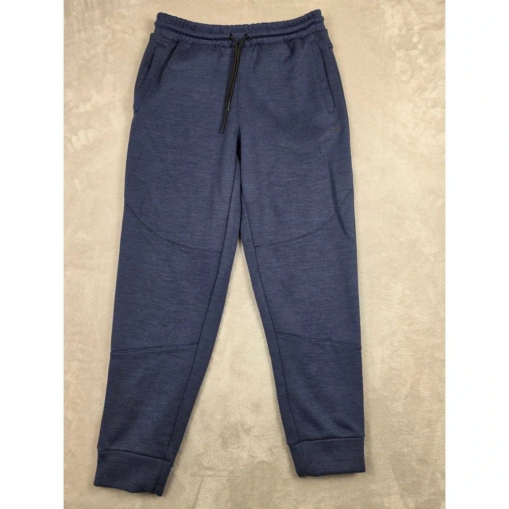 Spyder Active Joggers Mens Medium Blue Fleece Sweatpants Athleisure